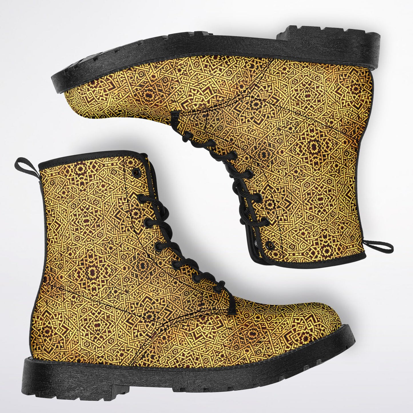 City Strider Martin Boots | Unisex PU Leather Everyday Wellness & Lifestyle Boots