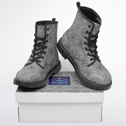 City Strider Martin Boots | Unisex PU Leather Everyday Wellness & Lifestyle Boots
