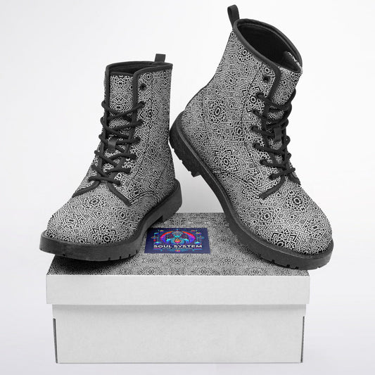 City Strider Martin Boots | Unisex PU Leather Everyday Wellness & Lifestyle Boots