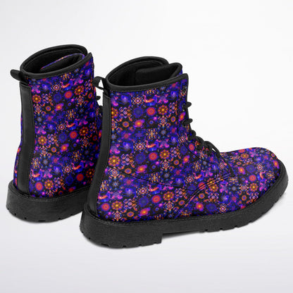 City Strider Martin Boots | Unisex PU Leather Everyday Wellness & Lifestyle Boots