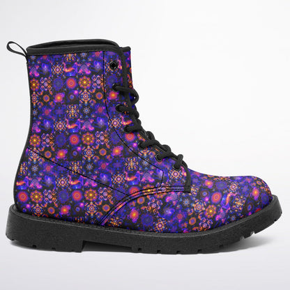 City Strider Martin Boots | Unisex PU Leather Everyday Wellness & Lifestyle Boots