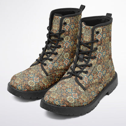 City Strider Martin Boots | Unisex PU Leather Everyday Wellness & Lifestyle Boots