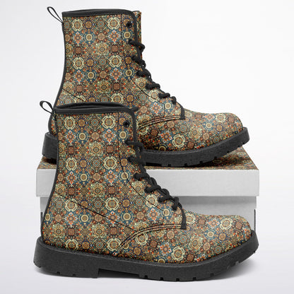 City Strider Martin Boots | Unisex PU Leather Everyday Wellness & Lifestyle Boots