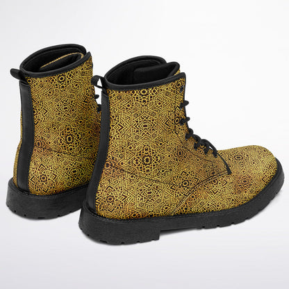 City Strider Martin Boots | Unisex PU Leather Everyday Wellness & Lifestyle Boots