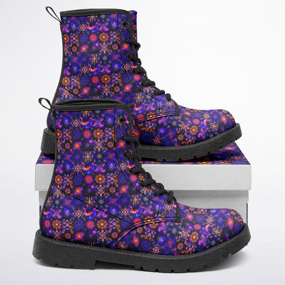 City Strider Martin Boots | Unisex PU Leather Everyday Wellness & Lifestyle Boots