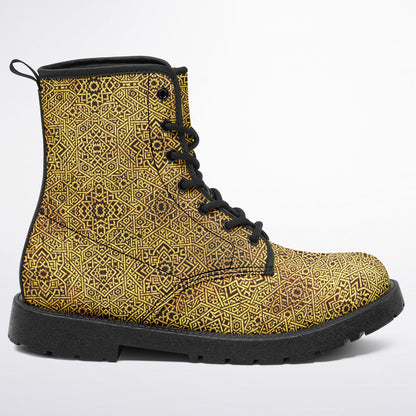 City Strider Martin Boots | Unisex PU Leather Everyday Wellness & Lifestyle Boots