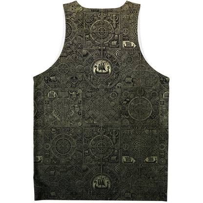 Viking Rune AOP Tank – Mythical Nordic Vibes for Gym, Festivals & Everyday Wear