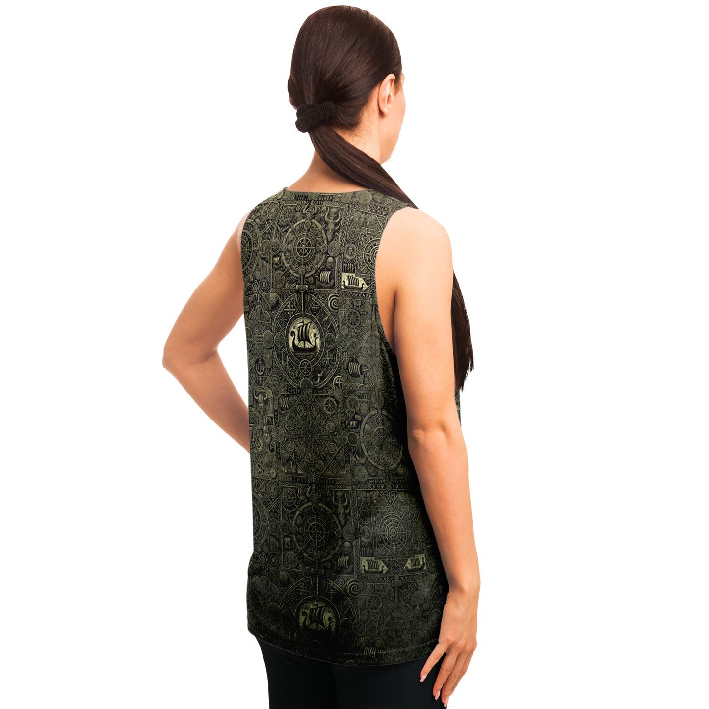 Viking Rune AOP Tank – Mythical Nordic Vibes for Gym, Festivals & Everyday Wear