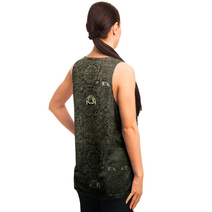 Viking Rune AOP Tank – Mythical Nordic Vibes for Gym, Festivals & Everyday Wear