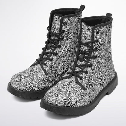 City Strider Martin Boots | Unisex PU Leather Everyday Wellness & Lifestyle Boots
