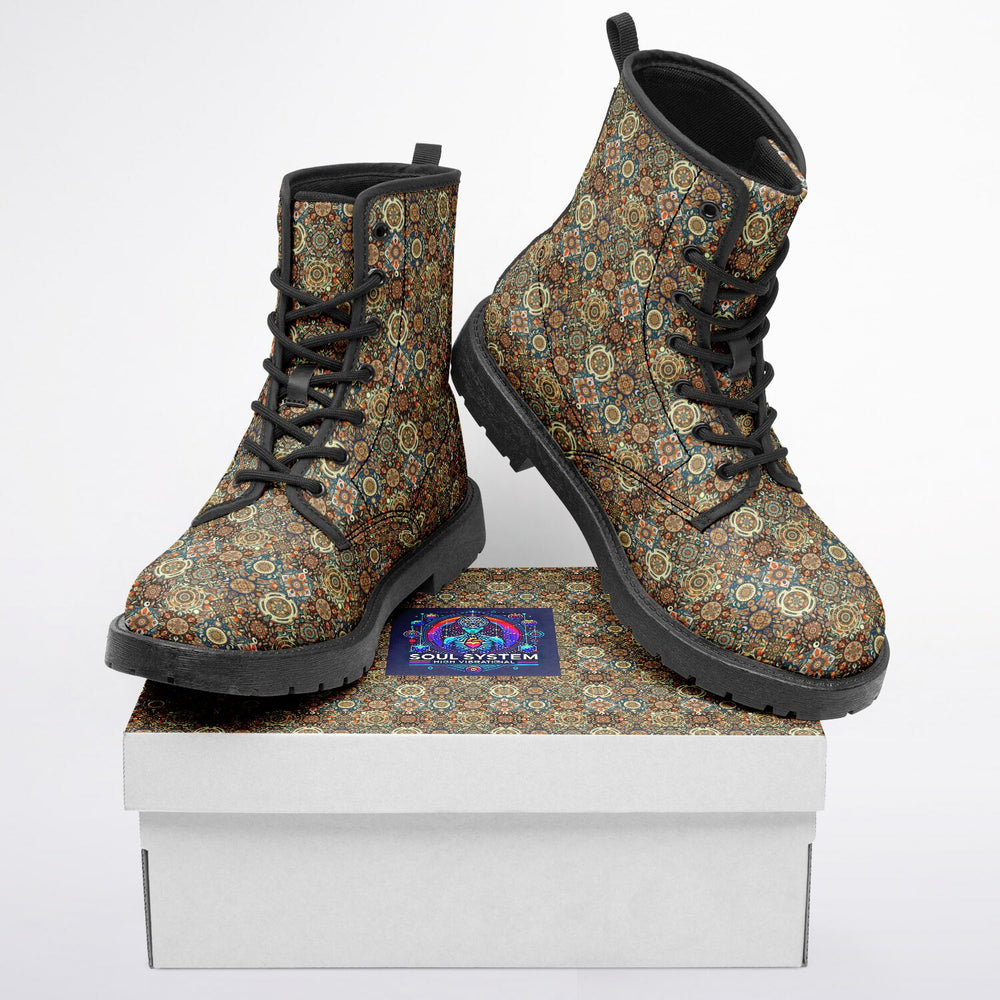 City Strider Martin Boots | Unisex PU Leather Everyday Wellness & Lifestyle Boots