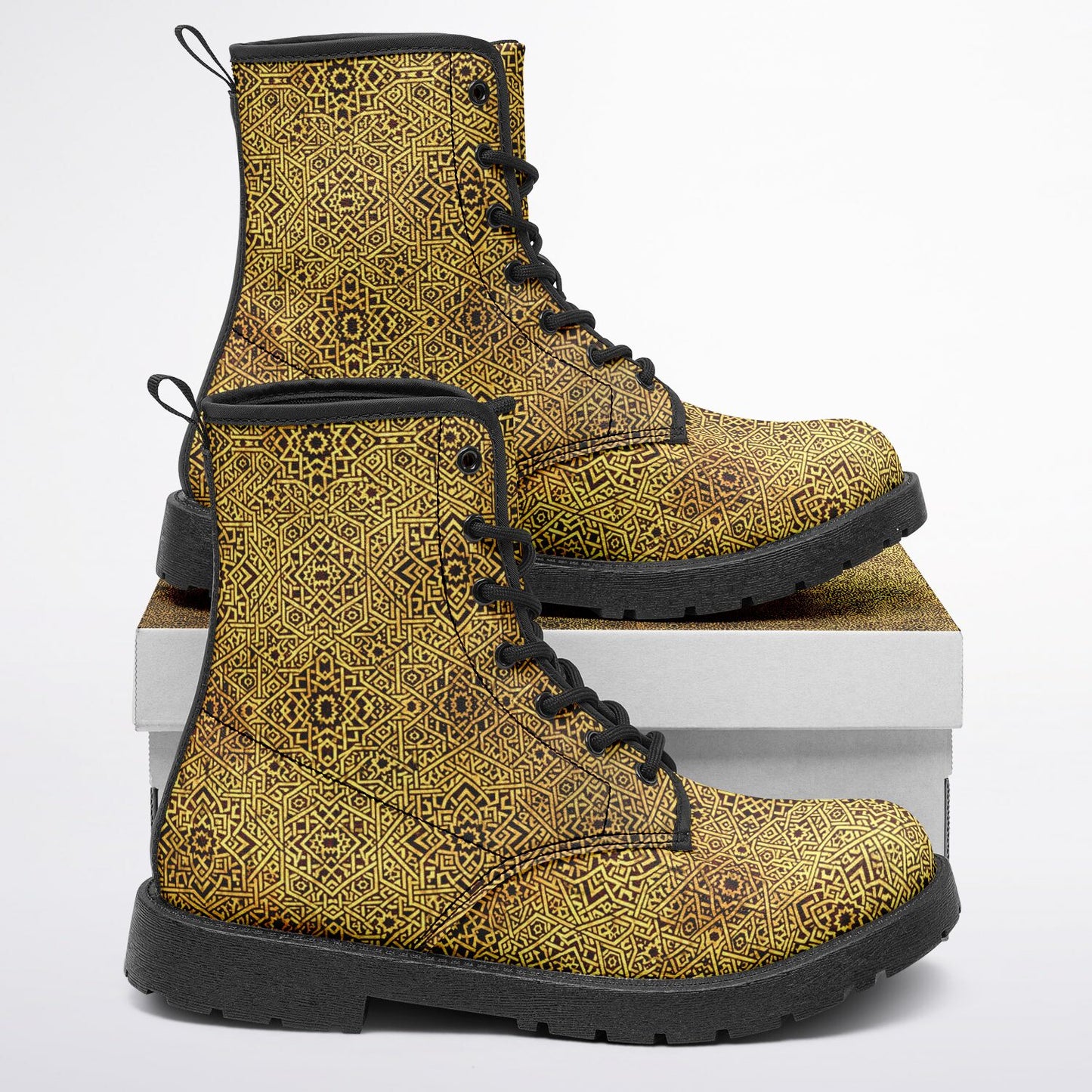 City Strider Martin Boots | Unisex PU Leather Everyday Wellness & Lifestyle Boots