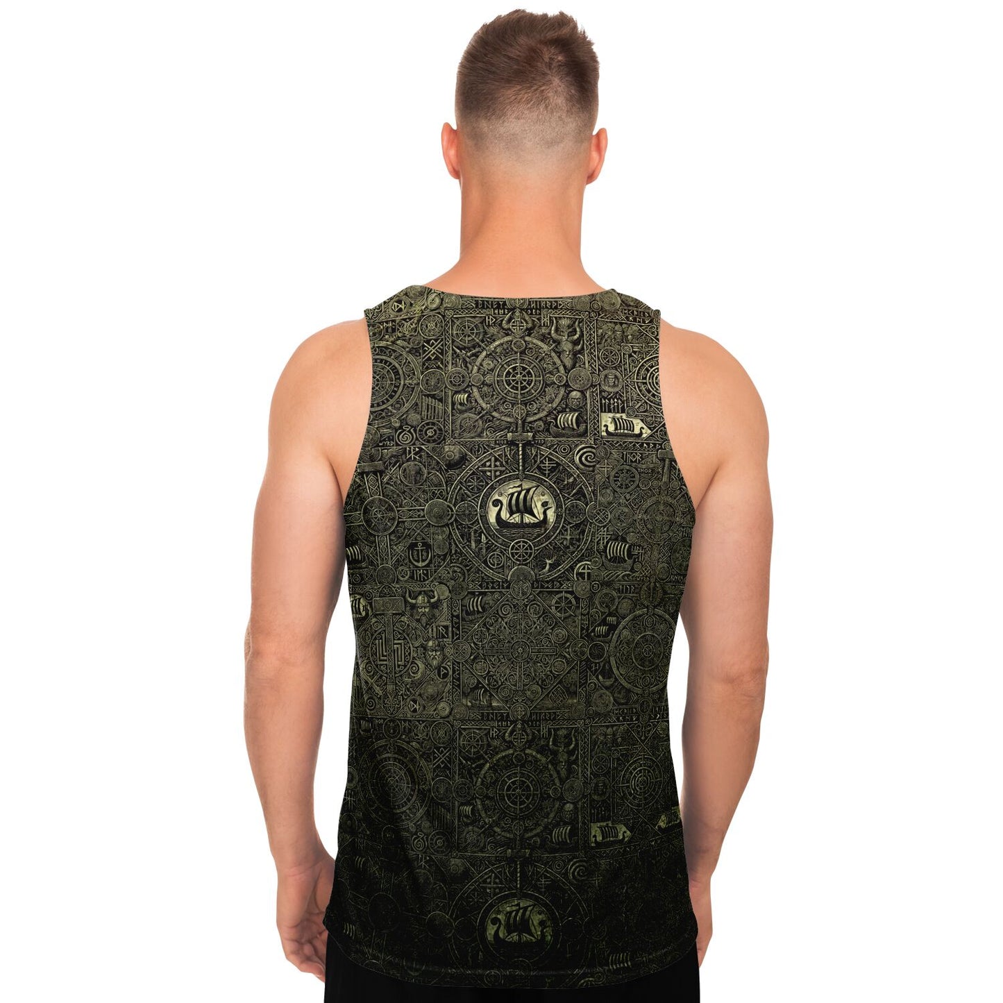 Viking Rune AOP Tank – Mythical Nordic Vibes for Gym, Festivals & Everyday Wear