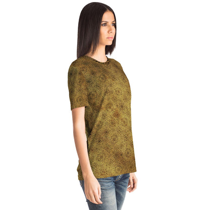 Soul System, Gold Geometric, T-shirt - AOP copy