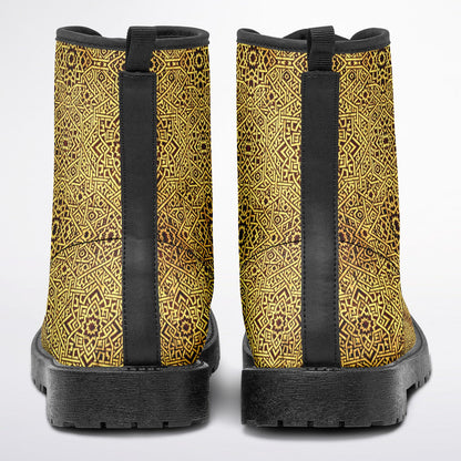 City Strider Martin Boots | Unisex PU Leather Everyday Wellness & Lifestyle Boots