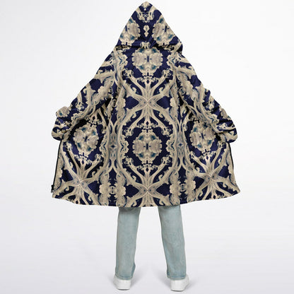 Clear Smoke Cymatic Zip Cloak – Sleek, Futuristic & Ultra-Cozy Longline Jacket