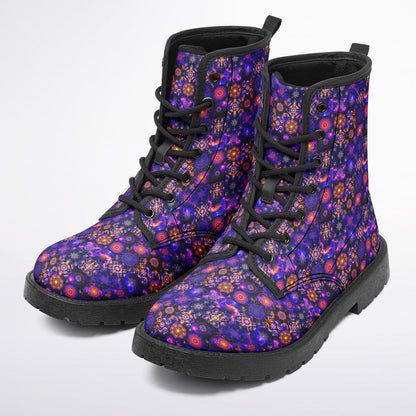 City Strider Martin Boots | Unisex PU Leather Everyday Wellness & Lifestyle Boots