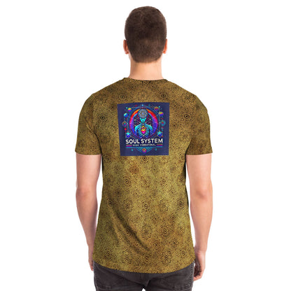 Soul System, Gold Geometric, T-shirt - AOP copy