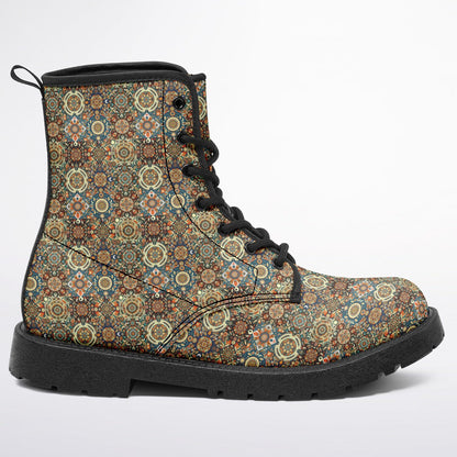 City Strider Martin Boots | Unisex PU Leather Everyday Wellness & Lifestyle Boots
