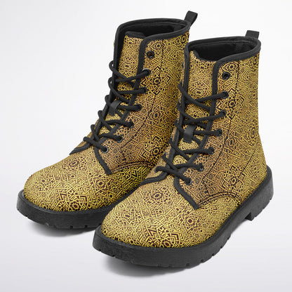 City Strider Martin Boots | Unisex PU Leather Everyday Wellness & Lifestyle Boots