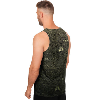 Viking Rune AOP Tank – Mythical Nordic Vibes for Gym, Festivals & Everyday Wear