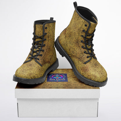 City Strider Martin Boots | Unisex PU Leather Everyday Wellness & Lifestyle Boots