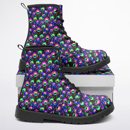 City Strider Martin Boots | Unisex PU Leather Everyday Wellness & Lifestyle Boots