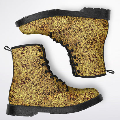 City Strider Martin Boots | Unisex PU Leather Everyday Wellness & Lifestyle Boots
