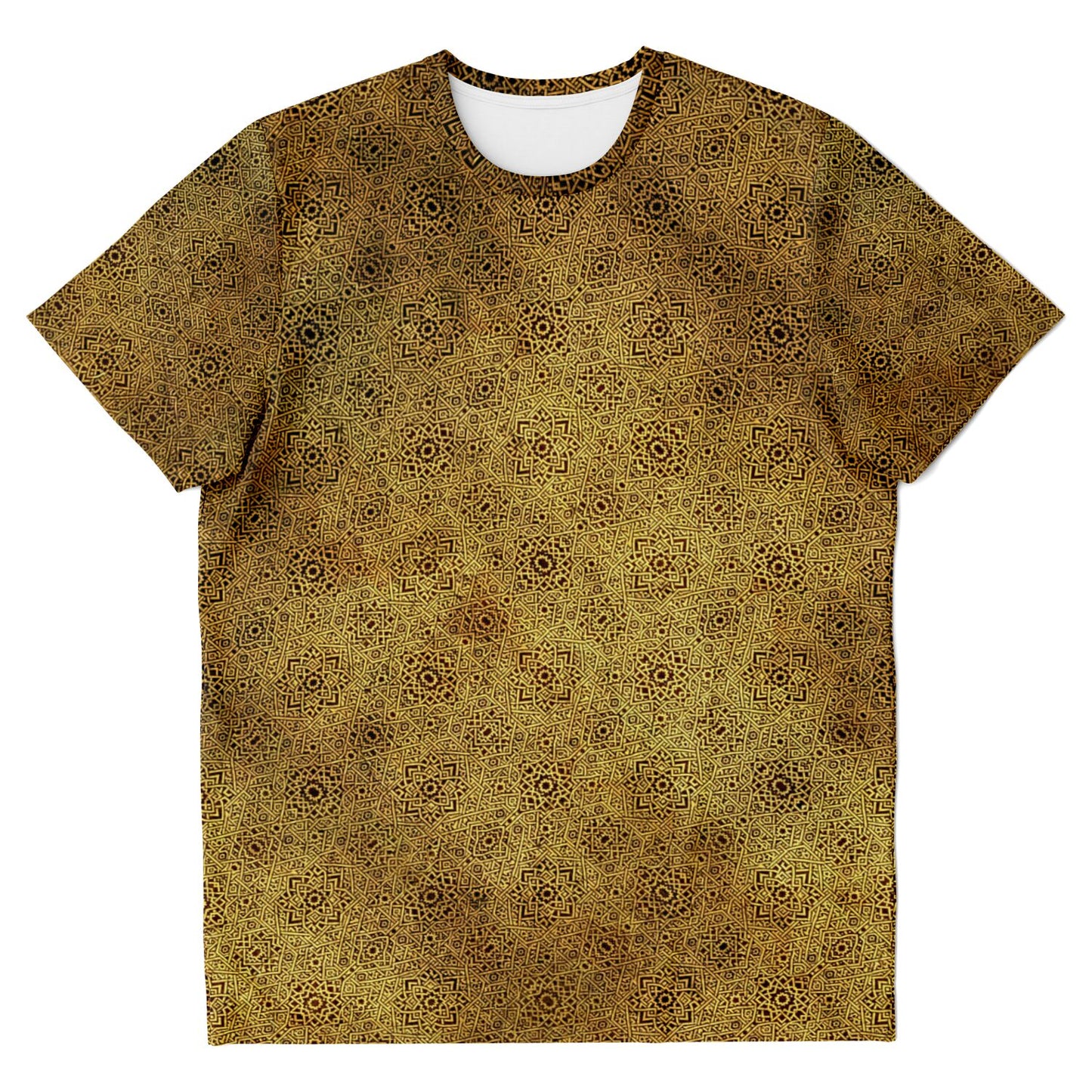 Soul System, Gold Geometric, T-shirt - AOP copy