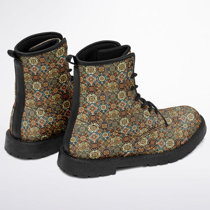 City Strider Martin Boots | Unisex PU Leather Everyday Wellness & Lifestyle Boots