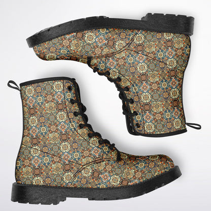 City Strider Martin Boots | Unisex PU Leather Everyday Wellness & Lifestyle Boots